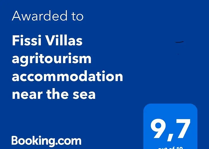 Fissi Villas Agritourism Accommodation Near The Sea